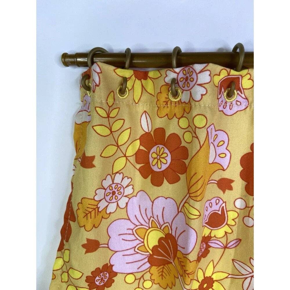American Girl Julie's Groovy Bathroom Shower Curtain Hooks & Rod Replacement Toy